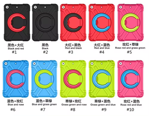 Custodia robusta antiurto 360 con impugnatura rotante custodia EVA Tablat <span class=keywords><strong>Cover</strong></span> per Apple <span class=keywords><strong>iPad</strong></span> 10.2 Air 3 <span class=keywords><strong>Pro</strong></span> <span class=keywords><strong>Cover</strong></span> posteriore da <span class=keywords><strong>10.5</strong></span> pollici - Product Image 2