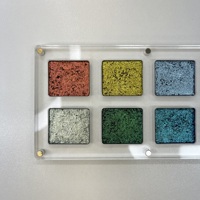 Palette d'ombres à paupières en poudre métallique caméléon personnalisée, usine de cosmétiques OEM, haute qualité, imperméable, multichrome, ombre à paupières privée