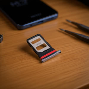 Tiroir de carte SIM Xiaomi pour Mi11T Mi11T Pro, fente d'insertion en métal argenté, pièce de rechange - Product Image 3