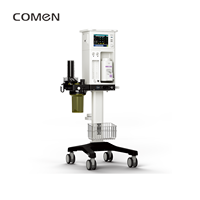 Comen ARK7 Machine d'anesthésie vétérinaire équipement d'anesthésie par inhalation animale professionnel pour hôpital de clinique pour animaux de compagnie