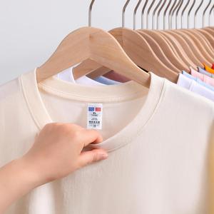 เสื้อยืดคุณภาพสูง ผ้าฝ้าย 100% หนัก 230 กรัม เนื้อผ้าหรูหรา สวมใส่ได้ทั้งชายและหญิง สกรีนโลโก้ได้ตามต้องการ ทรงหลวม เสื้อยืดโอเวอร์ไซส์ เสื้อยืดผู้ชาย - Product Image 3