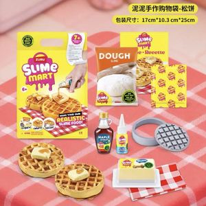 Cross-border Bestseller in Stock ZURU Slime DIY Shopping Bag Squishy Baking Food Set, <b>Clay</b> Toy <b>Kit</b> - Product Image 6