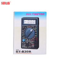 Penguji Voltmeter Mini LCD Tegangan AC DC, Pengukur Saku Harga Rendah Grosir