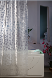 Clair, 180x180 3D Conception Résistance À L'<span class=keywords><strong>eau</strong></span> Sac Douche Rideau Salle De Bain Imperméable Tissu <span class=keywords><strong>EVA</strong></span> Rideaux - Product Image 6