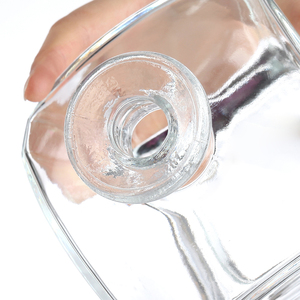 Fancy rỗng 750ml rõ ràng dầu ô liu rượu Vodka Chai thủy tinh thiết kế riêng của bạn chai thủy tinh bán buôn - Product Image 3