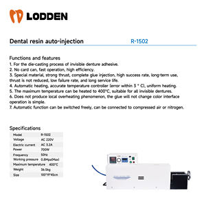 Sistema Flessibile di Iniezione Resina Dentale Macchina Automatica per Iniezione Protesi - Product Image 2