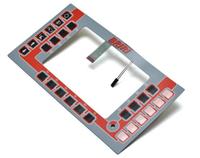 Clavier à rétroéclairage par fibre optique, panneau de commande, clavier à membrane pour appareils électroménagers, boutons poussoirs, circuits FPC, claviers - Certifié ISO9001, 6 ms