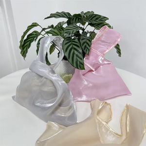 Bolsa de Playa de Organza Personalizada con Logotipo, Grande, Impresa, Reciclada, Reutilizable, para Compras - Product Image 2