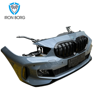 Kit de Radiador para <span class=keywords><strong>BMW</strong></span> Serie <span class=keywords><strong>1</strong></span> F40 128ti <span class=keywords><strong>2022</strong></span>, Sistema de Refrigeración con Ventilador Electrónico, Condensador de Aire Acondicionado, Parachoques Delantero, Kit Completo Original Usado - Product Image 4