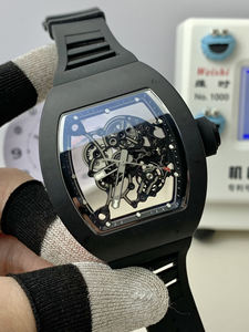 <span class=keywords><strong>Reloj</strong></span> Mecánico de Lujo para Hombre Más Vendido con Resistencia al Agua de 30 m, Correa de Silicona Luminosa, Esfera Hueca y Función de Alarma - Product Image 5