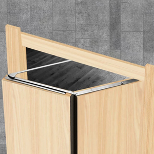 Meccanismo di Sollevamento Scorrevole per Porte in Acciaio Inox Nascosto |   Hardware a Perno Nascosto per Sollevamento di Mobili da Cucina, Sala da Pranzo, Hotel, Armadi e Guardaroba - Product Image 1