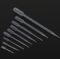 Pasteurisation 1ml 2ml 3ml 5ml 10ml Transfert compte-gouttes PE Parfum 3ml Pipettes en plastique jetables pour laboratoire scientifique