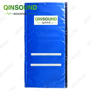 Outside Fabric Sound Barrier Soundproof Curtain Noise Control Acoustic Noise Barrier