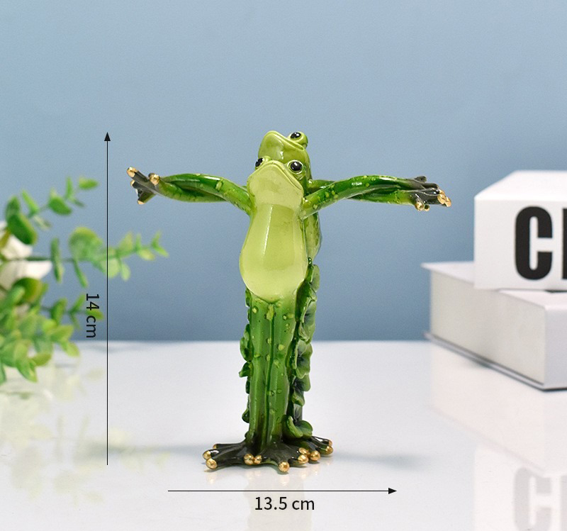 Couple Frog Standing
