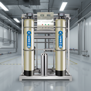Système de filtration d'eau par osmose inverse FRP avec pompe, garantie 1 an, pour écoles, usines, bureaux, bâtiments, filtration haute efficacité - Product Image 3