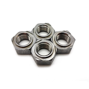 #8 1/4 5/16 3/8 1/2 7/16 Sechskant-Sechs kant schweiß mutter aus Kohlenstoffs tahl Punkts chweiß mutter - Product Image 4