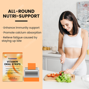 แผ่นแปะปรับแต่งสูตร Ausreson สำหรับการค้าข้ามพรมแดน <span class=keywords><strong>อาหาร</strong></span><span class=keywords><strong>เสริม</strong></span>วิตามินสำหรับผิวเกรดอาหาร วิตามินซี วิตามินแบบแผ่นอม - Product Image 2