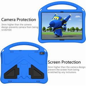 Funda de EVA para tableta con soporte a prueba de golpes para niños Lenovo <span class=keywords><strong>Tab</strong></span> 4 M8 <span class=keywords><strong>M10</strong></span> <span class=keywords><strong>FHD</strong></span> <span class=keywords><strong>Plus</strong></span> <span class=keywords><strong>M10</strong></span>, funda para tableta P11 J606 con soporte a prueba de golpes - Product Image 5