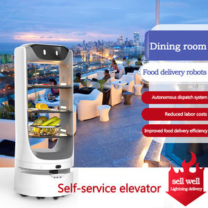Robot Inteligente para Entrega de Alimentos, Servicios Inteligentes Integrales, Robots para Restaurantes, Robot Camarero Hecho en China - Product Image 1