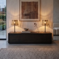 Lampe de table moderne en corde tressée, lampe de bureau décorative nordique, lampe de table pour chambre à coucher, salon, vente en gros OEM ODM