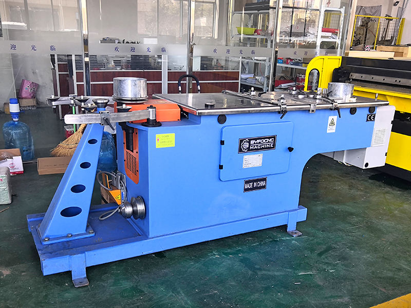 Hydraulic Elbow Making Machine Hvac Round Duct elbow Forming Machine ...
