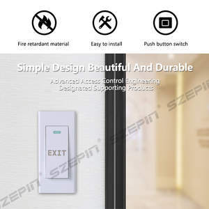 Nút mở và đóng cửa, nút nhả, nút nhựa để thoát kiểm soát truy cập - Product Image 6