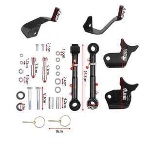 Kit de levage avant réglable avec bras de suspension pour Jeep Wrangler JK 2019+ – Amélioration et rétrofit - Product Image 1