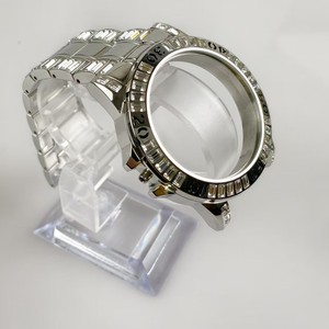 Elegante y Lujoso Conjunto de Caja y Correa de Acero Inoxidable 316L con 72 Piedras CZ Exquisitamente Incrustadas, Resistente al Agua 3ATM, Compatible con Movimiento de Tamaño 10/<span class=keywords><strong>2</strong></span>/1 - Product Image 3