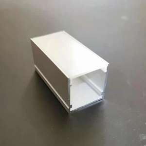 Profilé en aluminium en forme de U, cube infini en aluminium, canal LED, blanc, produits de haute qualité avec technologie de pointe, 25*25 mm - Product Image 5