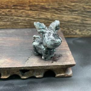 4cm Wholesale Funny <b>Stuff</b> Christmas Carfts Natural Crystal Hand Carved Crystals Healing Stone Elk Carving - Product Image 5