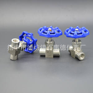 Vanne à boisseau droit à double ferule en acier inoxydable 316 DN6mm, vente en gros d'usine - Product Image 1