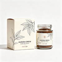 Boîte d'emballage personnalisée résistante à l'humidité, boîte de vente au détail laminée pour les capsules de café et les capsules d'espresso