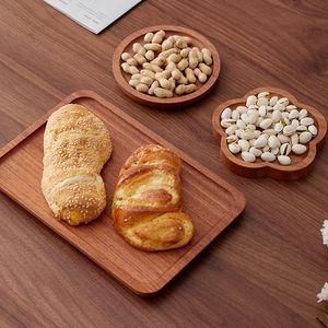 Plateaux de rangement multifonctionnels en ébène en gros – Décoratifs, rectangulaires, ronds et en forme de fleur pour la maison - Product Image 5