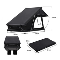Tente de toit rigide en aluminium 4x4, personnalisable, en tissu Oxford 600D imperméable, prix de gros