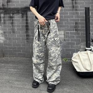 Pantalones Cargo Desmontables para Hombre, 100% Algodón, Lavado a la Piedra, con Bolsillos Cargo, Tela Ribstop, Camuflaje Digital, Venta al por Mayor - Product Image 6