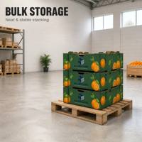 Boîte d'emballage pour fruits en carton ondulé écologique, personnalisée et imperméable, avec fenêtre transparente pour l'emballage de produits frais et de cadeaux