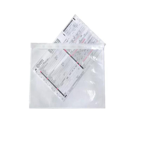 Túi Đựng Tài Liệu Nhựa Đựng Hóa Đơn Vận Chuyển Mặt Trong Suốt A4 In Theo Yêu Cầu Danh Sách Đóng Gói Với Tự Dính - Product Image 6
