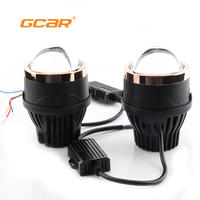 GCAR M630-3S Tricolor 3 Inch LED Fog Lamp 3000K 4300K 6000K Waterproof Car LED Driving Light 12V 65W Fog Lights