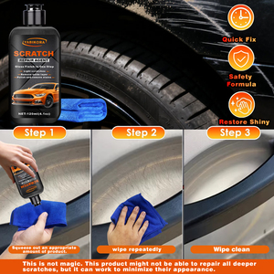 Crème et cire de réparation de rayures pour peinture automobile Yabikora de haute qualité, plastique, 120 ml, entretien et polissage, durée de vie 5 ans - Product Image 1