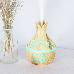 Petit humidificateur de plante personnel portable Cool Mist poisson <span class=keywords><strong>Mini</strong></span> purificateur USB 300ml diffuseur de grain de bois - Product Image 2