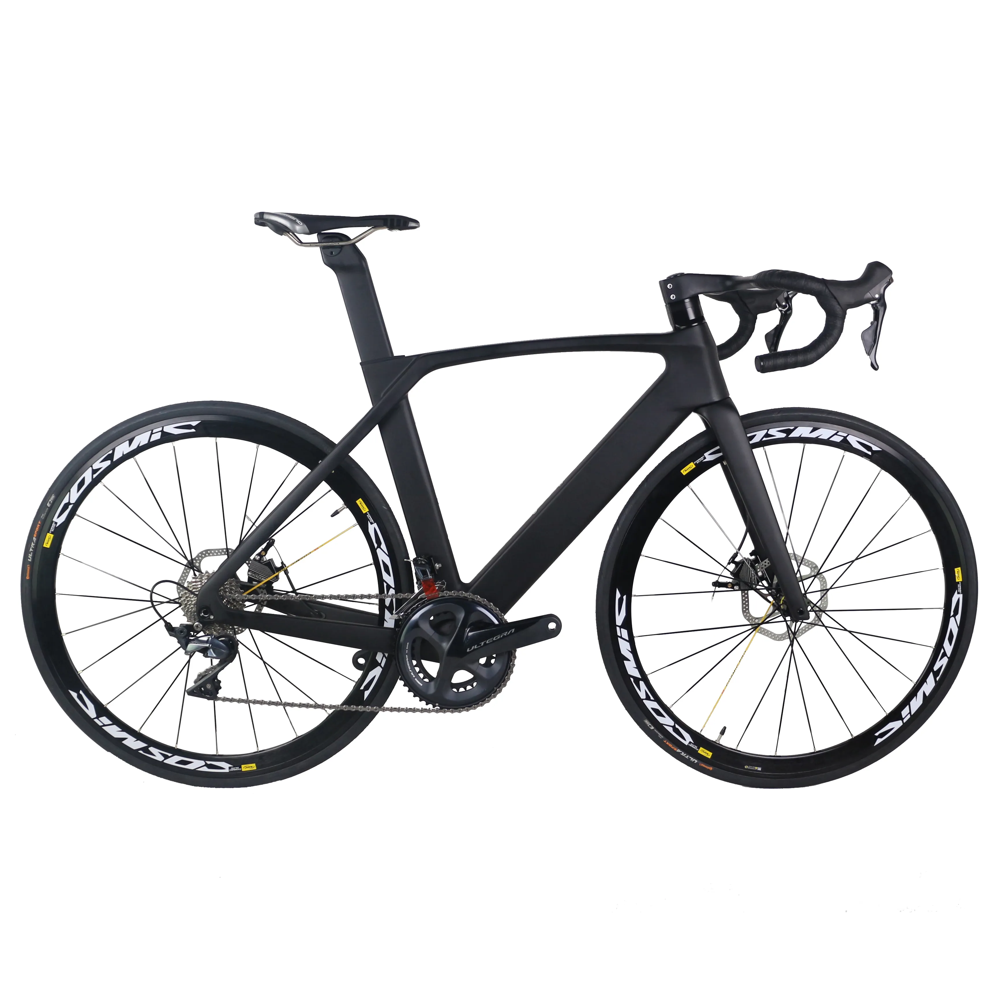 Complete bike New EPS technology Cycling disc brake bike carbon frame Bicycle 700*30C R8000 groupset with Aluminum wheels TT-X34