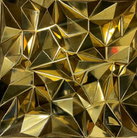 Panneau mural 3D en PVC diamanté, design moderne pour l'intérieur