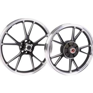 Convient pour moyeu de roue en alliage d'aluminium de style Prince avec freins à disque avant et à tambour arrière. - Product Image 5