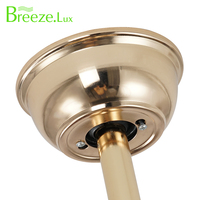 Luz de ventilador de techo LED de estilo simple para altavoz Bluetooth venta al por mayor Gran oferta ventilador retráctil Control remoto para Baño