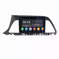 Vidéo de voiture pour Hyundai Sonata9 2015-2018 lecteur multimédia de voiture SWC BT Navigation GPS autoradio 2 Din Android