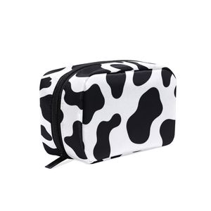 Custom Cow Printed <b>Makeup</b> <b>Bag</b> for Women Cute Animal Print Cosmetic Pouch Wholesale Travel Toiletry Wash <b>Bag</b> - Product Image 1