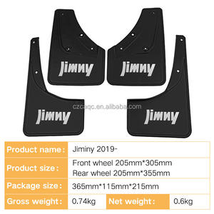 Garde-boue avant et arrière de haute qualité, 4 pièces, pour <span class=keywords><strong>Suzuki</strong></span> Jimny 2019 2020 <span class=keywords><strong>2021</strong></span> 2022 2023 - Product Image 2