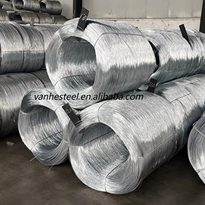 Fil de fer galvanisé à chaud de haute résistance, très vendu, 0,7 mm, 0,8 mm, 1,2 mm, 1,6 mm, pour matériaux de construction - Product Image 1