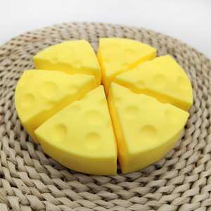 Nuevo Juguete Blando de Queso para Apretar, Bolas Antiestrés Kawaii de Queso, Juguetes Novedosos para Aliviar el Estrés, Estilo Tendencia TikTok - Product Image 4