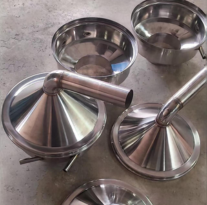 מרופדת נירוסטה קפה שולחן אוכל רגליים שולחן אוכל דיוק גבוהה מותאם אישית ריהוט בסיס שולחן מתכת ייצור - Product Image 3